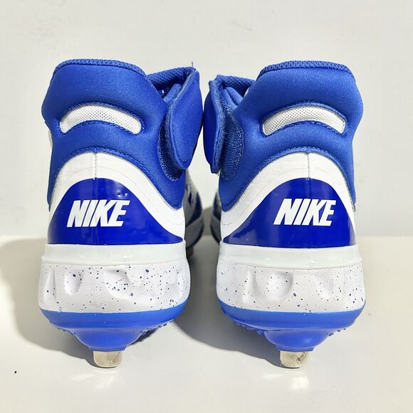 Nike Alpha Huarache Elite 4 Mid “White Royal” Men’s Size 8.5 Baseball Cleats main image 4